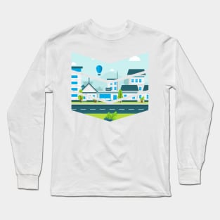 City Landscape Long Sleeve T-Shirt